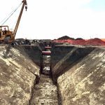 Ground Disturbance Monitoring - exposed pipe